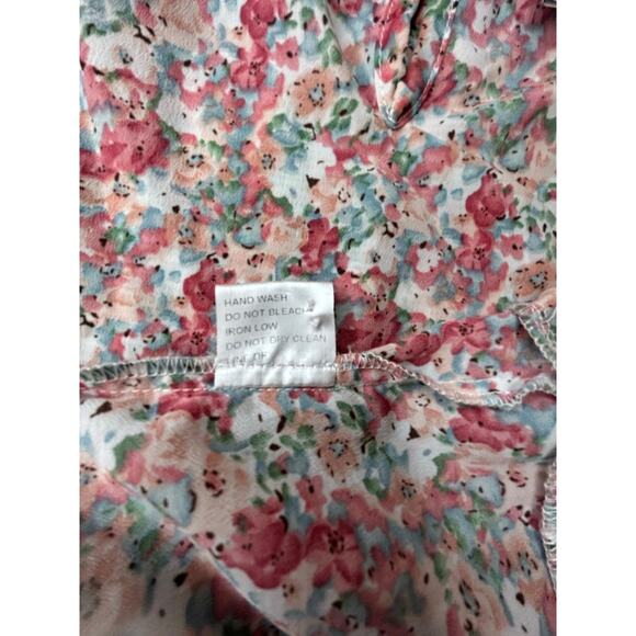 Indie & Co. Dress X-Small Amelia Floral Cottage Core Ruffle Like New Feminine - Picture 15 of 16